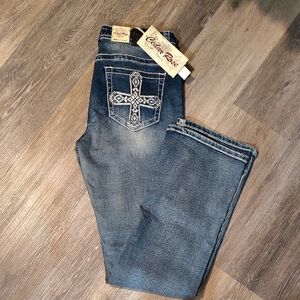 Women's Blue Boot Cut Jeans